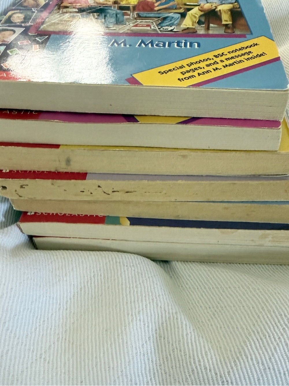 Lot of 7 Vintage The Baby-Sitters Club Books by Ann M. Martin paperbacks - Picture 3 of 10